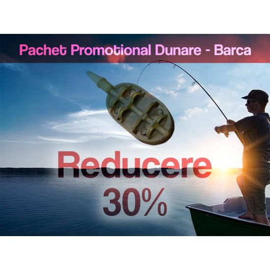 Pachet Promotional Pescuit la Dunare - Barca